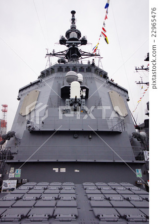 宙斯盾戰艦Ashoku（海上自衛隊橫須賀站）觀察·公開開放 22965476