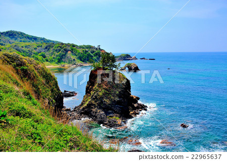 Noto gem·Park停車場觀景台觀賞Kannono和Benkei兩個岩石（7） 22965637