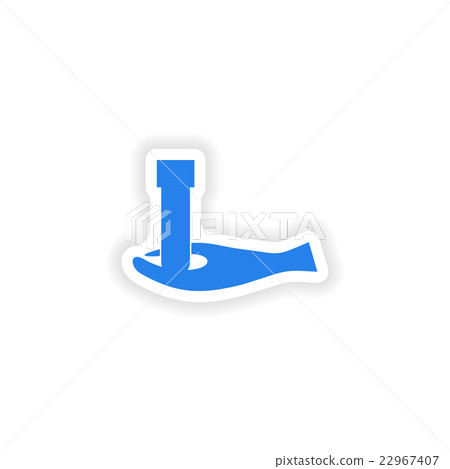 icon sticker realistic design on paper logo 22967407