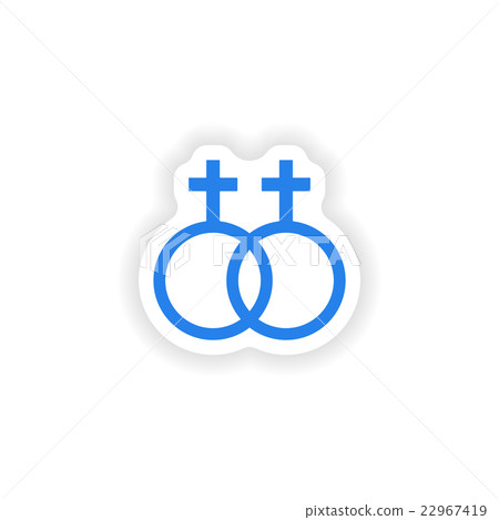 icon sticker realistic design on paper equality of icon sticker realistic design on paper equality of 22967419