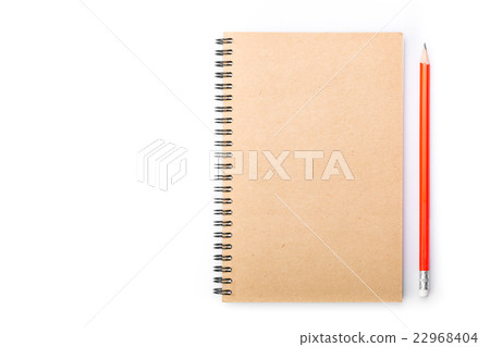 Notebook and pencil 22968404
