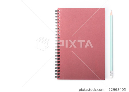 Notebook and pencil Notebook and pencil 22968405