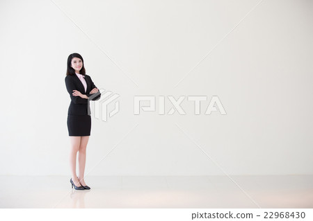 business woman smile to you 22968430