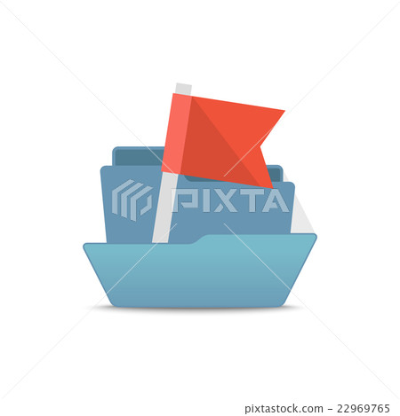Computer interface folder vector illustration Computer interface folder vector illustration 22969765