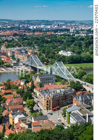 View over the river Elbe to Dresden View over the river Elbe to Dresden 22970483