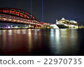 Diamond Princess and Kobe Bridge 22970735
