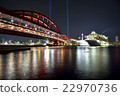 Diamond Princess and Kobe Bridge 22970736
