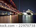 Diamond Princess and Kobe Bridge 22970738