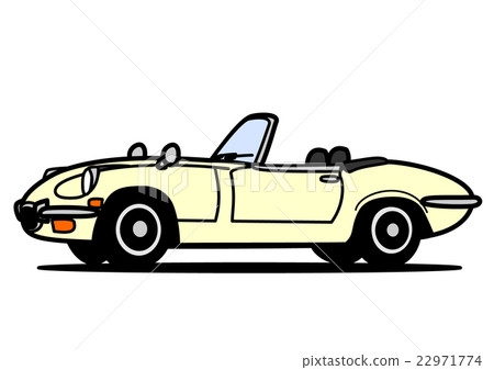 Open car white 22971774