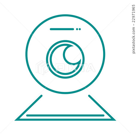 Web camera vector illustration - Stock Illustration [22971965] - PIXTA