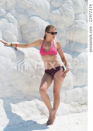 Portrait of woman in Pammukale Portrait of woman in Pammukale 22972314