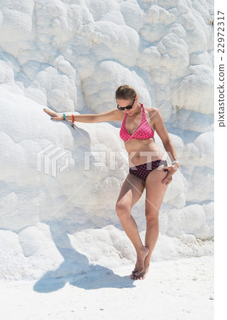 Portrait of woman in Pammukale Portrait of woman in Pammukale 22972317