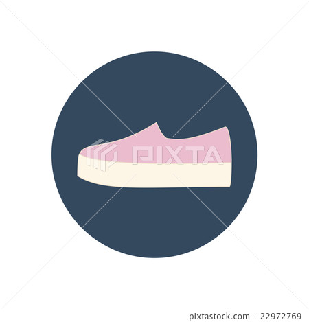 Slipon shoe illustration Slipon shoe illustration 22972769