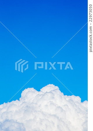 Summer blue sky and clouds 22973050