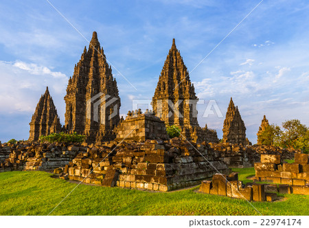 Prambanan temple near Yogyakarta - Indonesia Prambanan temple near Yogyakarta - Indonesia 22974174