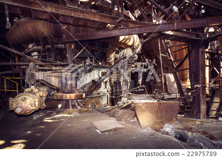 Old blast furnace workshop 22975789
