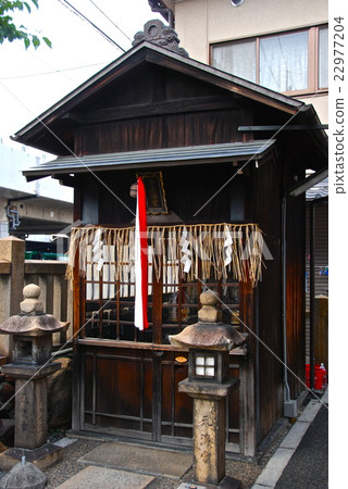 島原住吉神社(京都市下京區西新下城鎮)內的“Sachibun Tenmangu神社” 島原住吉神社(京都市下京區西新下城鎮)內的“Sachibun Tenmangu神社” 22977204