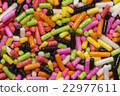 Candy colored. / Sweets 22977611