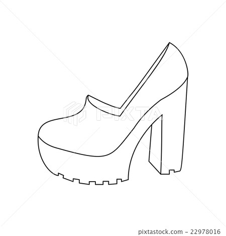 High heels shoes 22978016