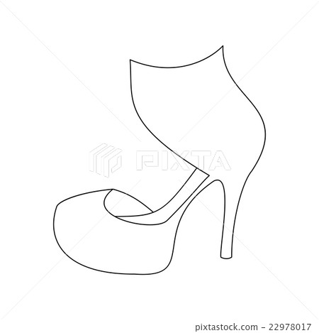 High heels shoes 22978017