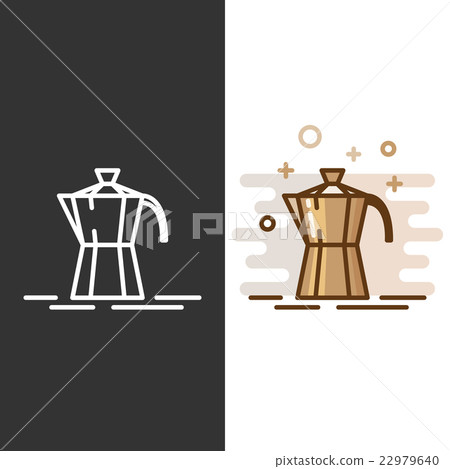Geyser coffee maker icon Geyser coffee maker icon 22979640
