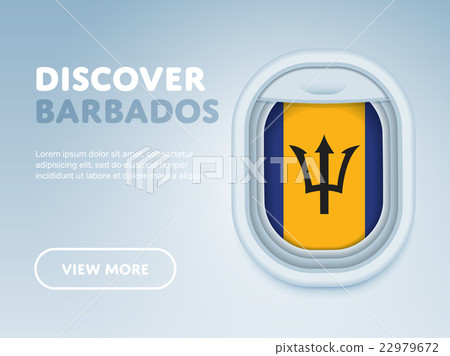 Traveling by plane. Flat vector design banner. Traveling by plane. Flat vector design banner. 22979672