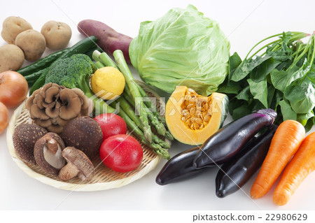 Vegetable Assorted vegetable vegetable served with vegetables 22980629