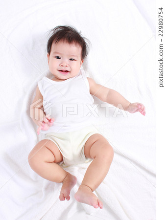 Portrait of little cute baby  22980754