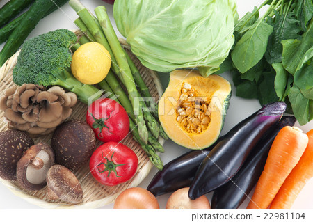 Vegetable assorted vegetable vegetable gathering 22981104