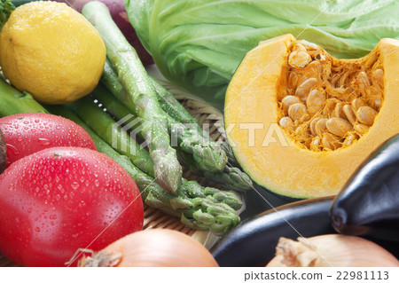 Vegetable assorted vegetable vegetable gathering 22981113