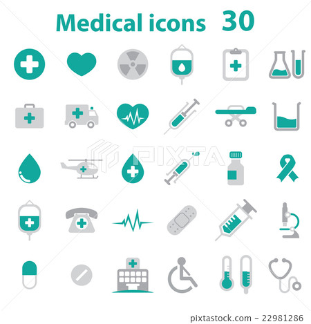 Medical Icons - color Medical Icons - color 22981286
