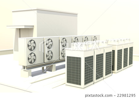 Air conditioner outdoor unit - Stock Illustration [22981295] - PIXTA