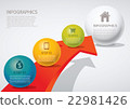 info-graphic - sphere style - arrow 22981426