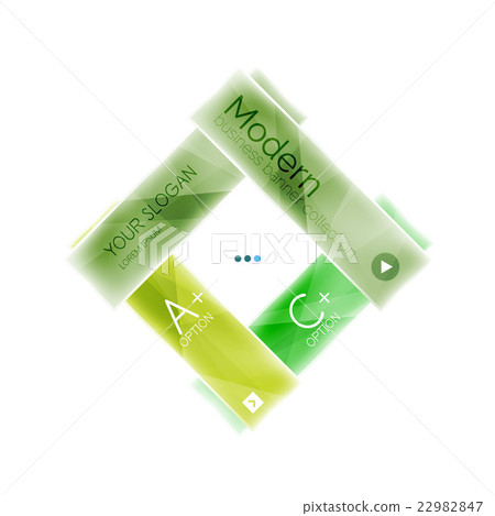 Colorful stripes glass geometric infographics Colorful stripes glass geometric infographics 22982847