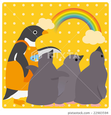 Adelie penguin nurseries rainbow 22983594
