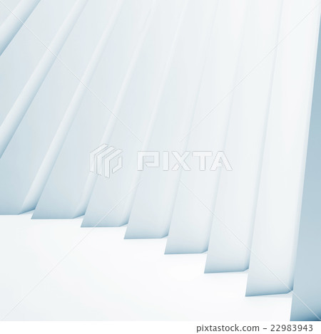 3d  interior with decorative wall structure 22983943