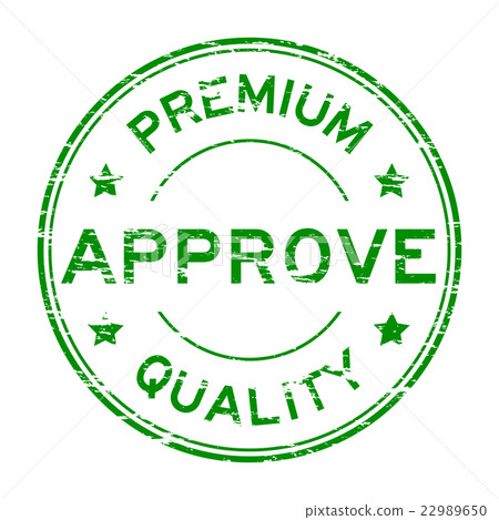 Grunge approve and premium quality stamp Grunge approve and premium quality stamp 22989650