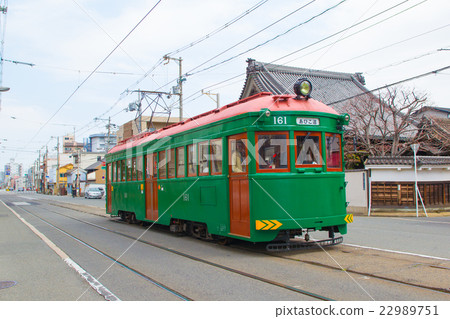 Hankai Electric Railway 161 type train Hankai Electric Railway 161 type train 22989751