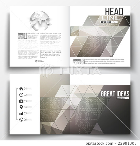 Set of annual report business templates for Set of annual report business templates for 22991303