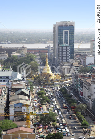 Myanmar in Yangon city 22993604