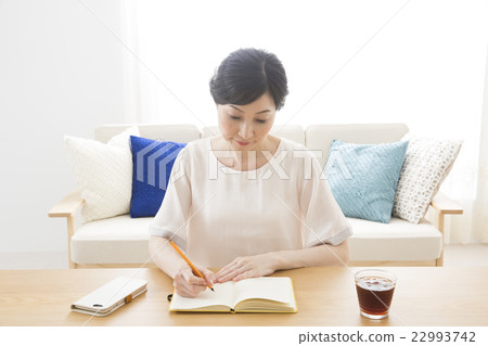 Middle-aged female Middle-aged female 22993742