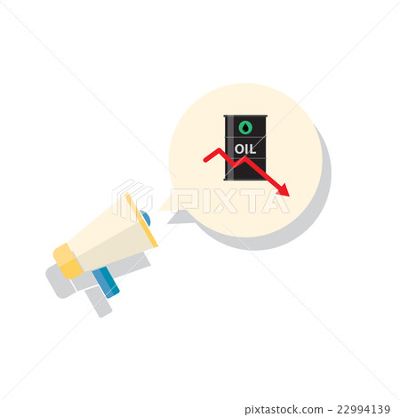 oil tank with line graph for production capacity 22994139