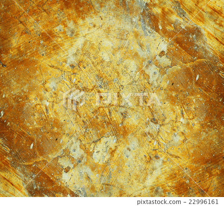 Old grunge yellow wall background. 22996161