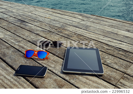 Touch pad with copy space screen  22996532