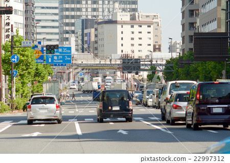 從Asakusabashi十字路口，俯瞰Bogyo大橋 22997312