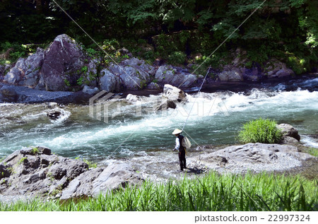 Ayu's mountain stream fishing 22997324