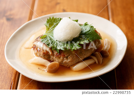 Japanese style hamburger steak Japanese style hamburger steak 22998735
