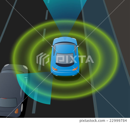 高級駕駛員輔助系統（ADAS）圖像圖 22999784