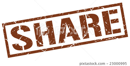 share brown grunge square vintage rubber stamp share brown grunge square vintage rubber stamp 23000995