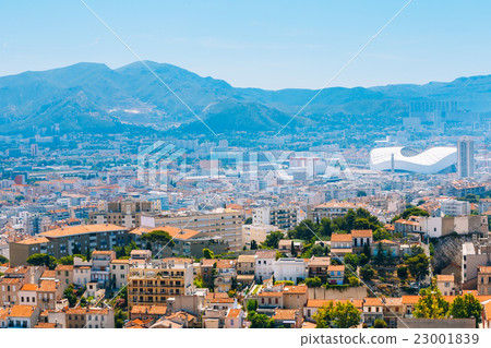 Urban View, Cityscape Of Marseille, France. 23001839